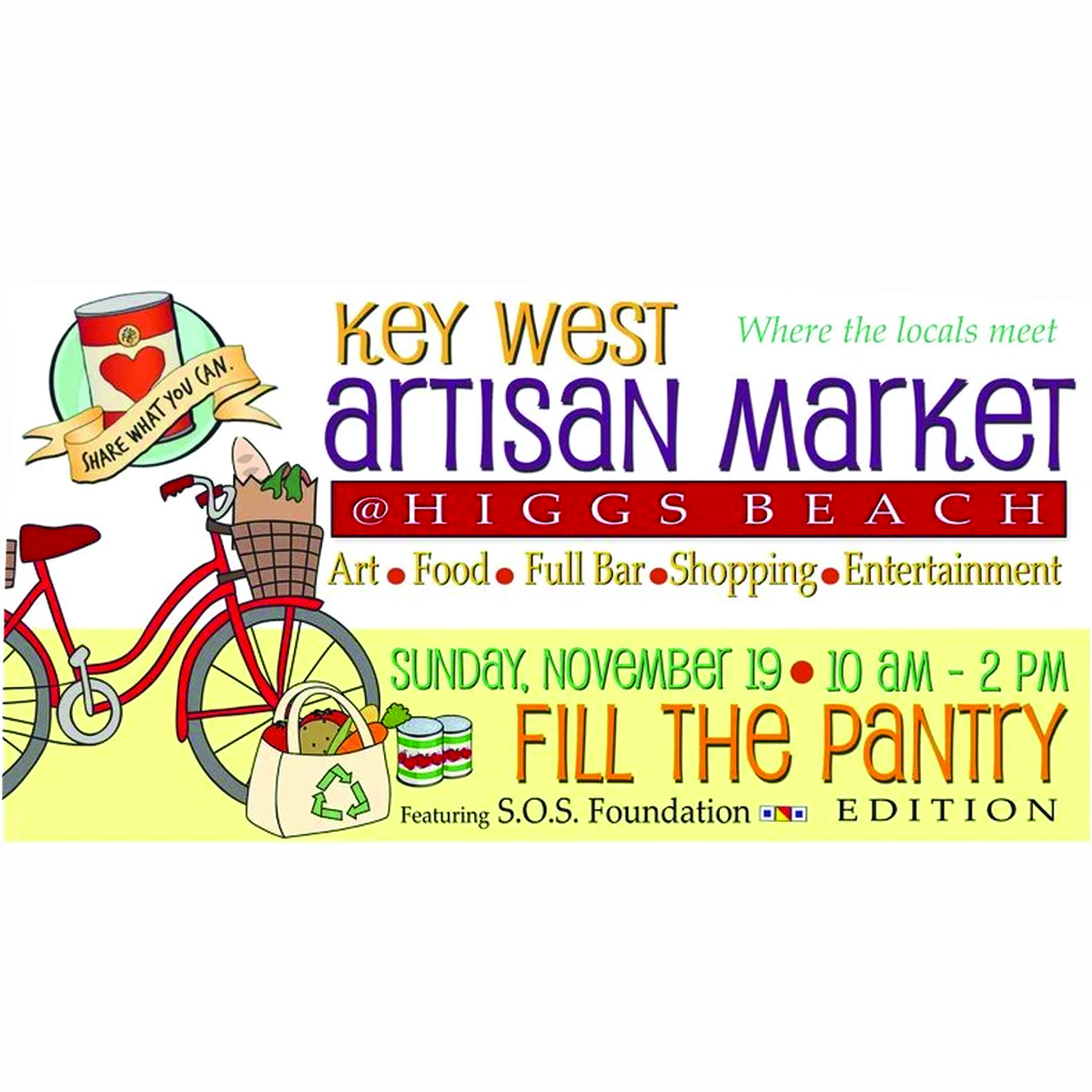 Key West Artisan Market: Fill the Pantry Edition